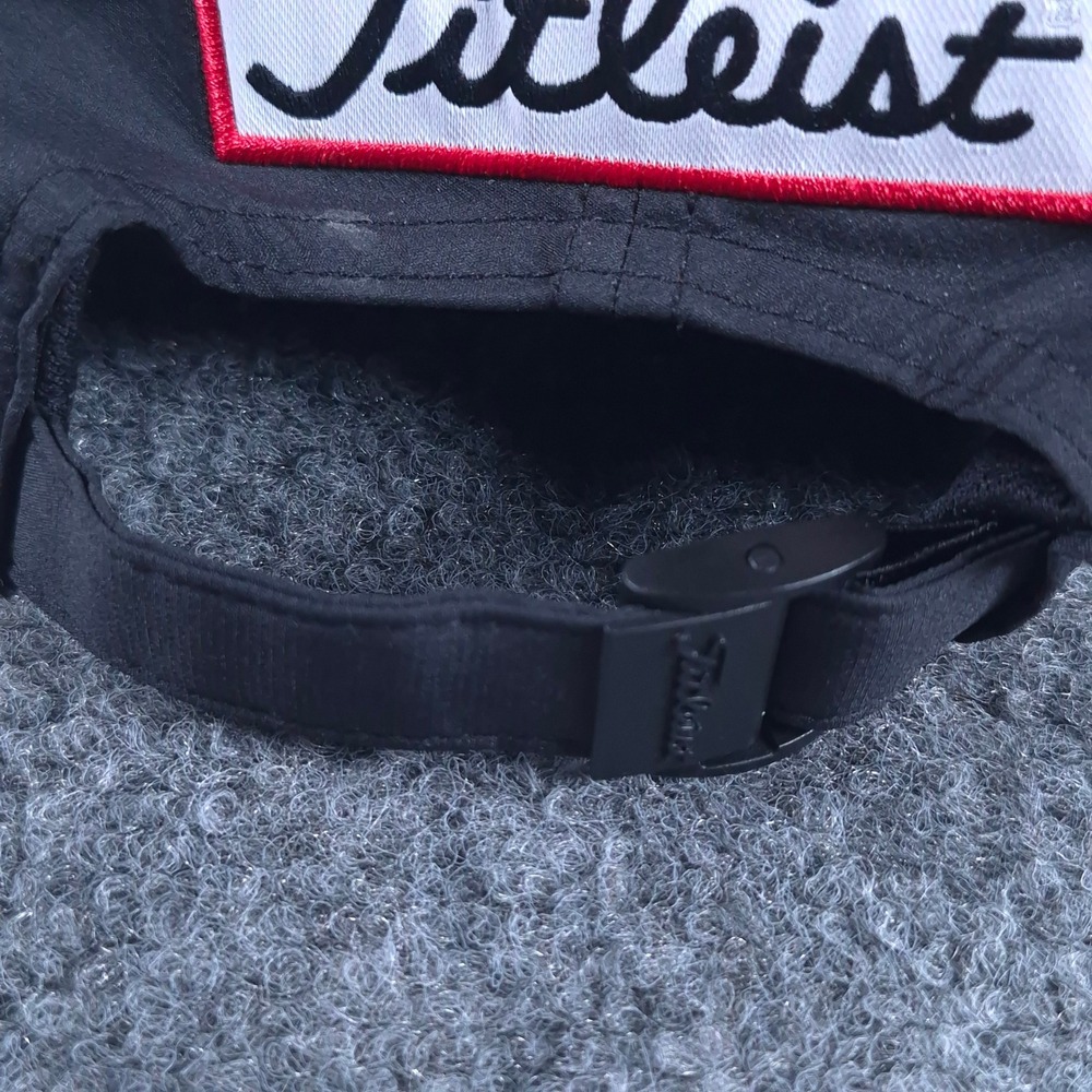 Titleist Tour Performance Golf Hat Black Adjustable FJ Pro V1 Logue Embroidery - Picture 5 of 9